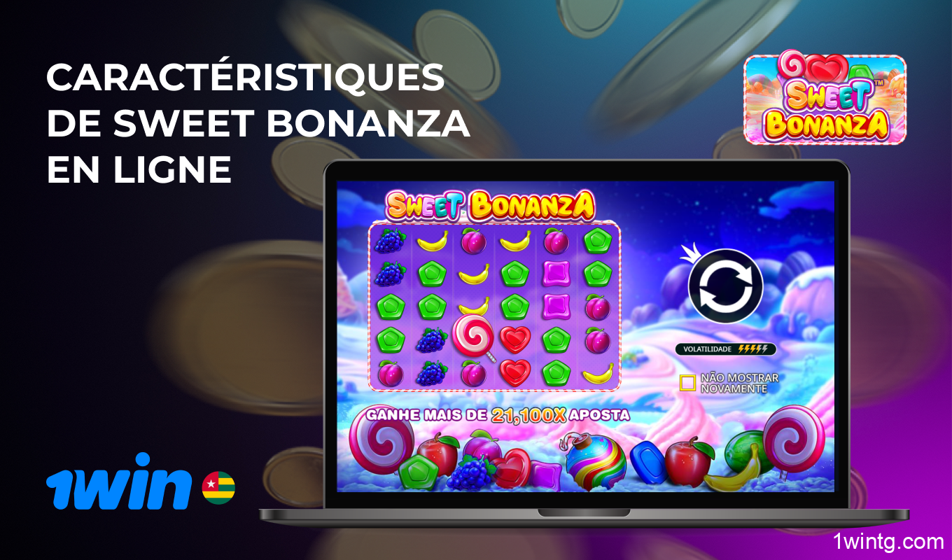 Sweet Bonanza 1win attire les joueurs du Togo avec des mécanismes de gains clairs, la possibilité d'acheter des tours gratuits et un grand multiplicateur